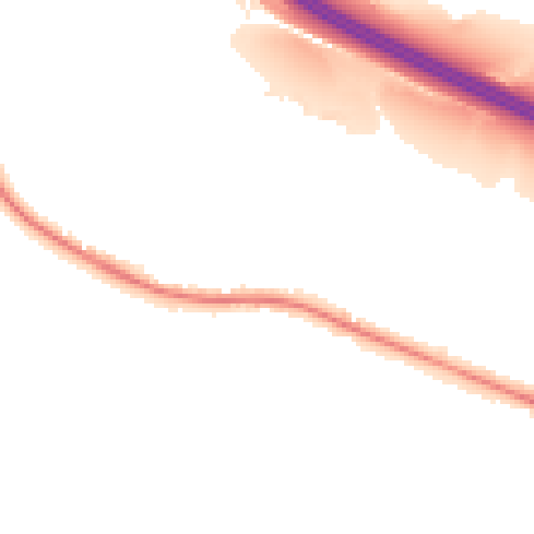 Night-time road noise heatmap for SO31 7FD