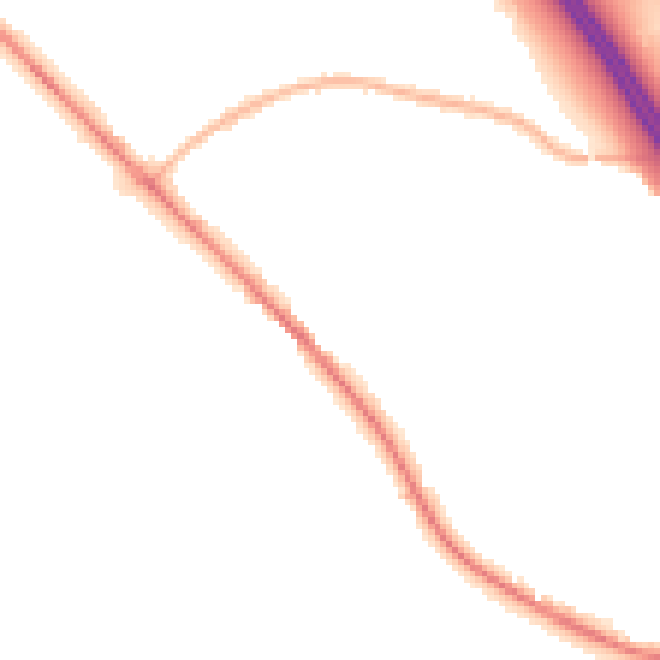 Night-time road noise heatmap for SO31 7LA