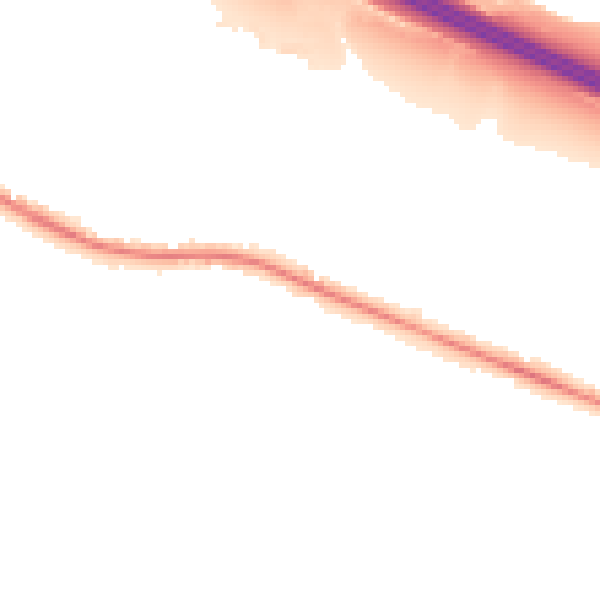 Night-time road noise heatmap for SO31 7LH