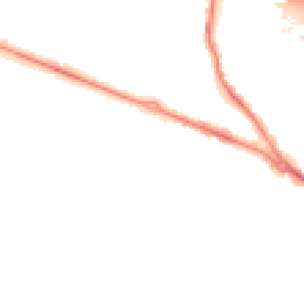 Night-time road noise heatmap for SO31 7LT