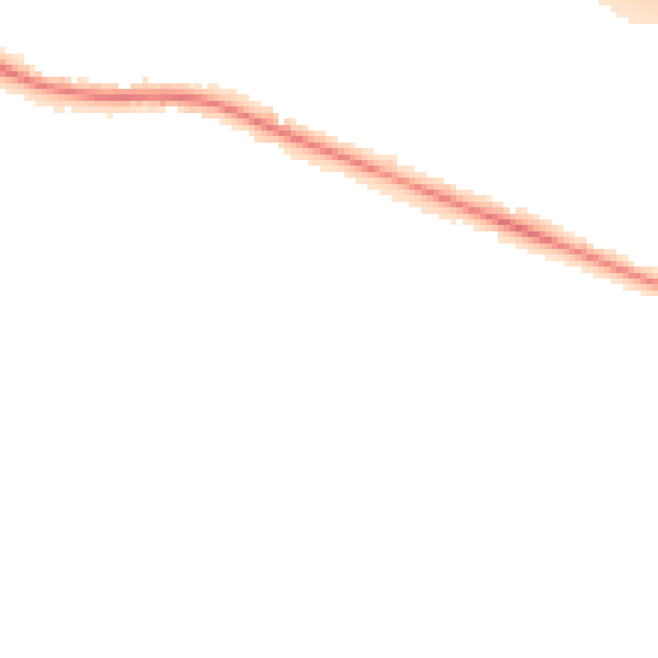 Night-time road noise heatmap for SO31 7LW