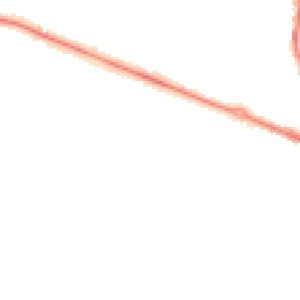 Night-time road noise heatmap for SO31 7PE