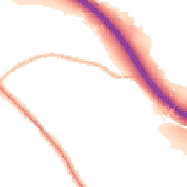 Night-time road noise heatmap for SO31 7PZ