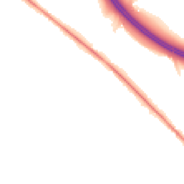 Night-time road noise heatmap for SO31 8DB