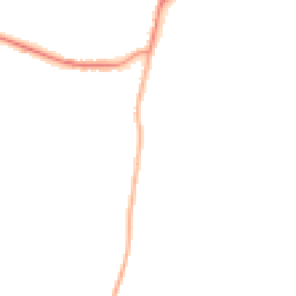 Night-time road noise heatmap for SO31 8DS