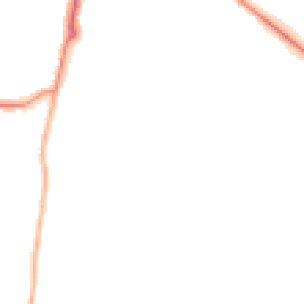 Night-time road noise heatmap for SO31 8FJ