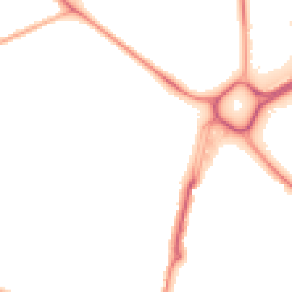 Night-time road noise heatmap for SO31 8NU