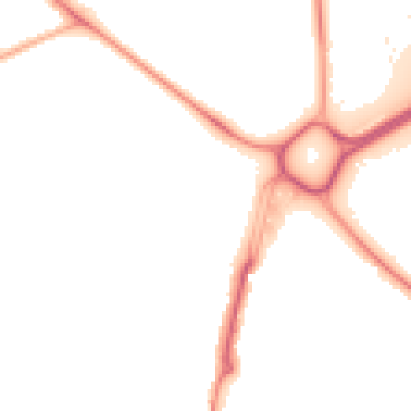 Night-time road noise heatmap for SO31 8NW