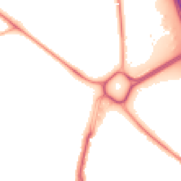 Night-time road noise heatmap for SO31 8NX
