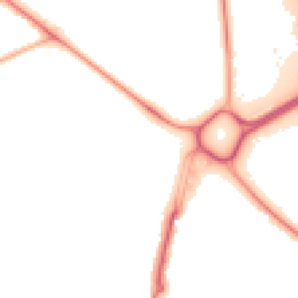 Night-time road noise heatmap for SO31 8NZ