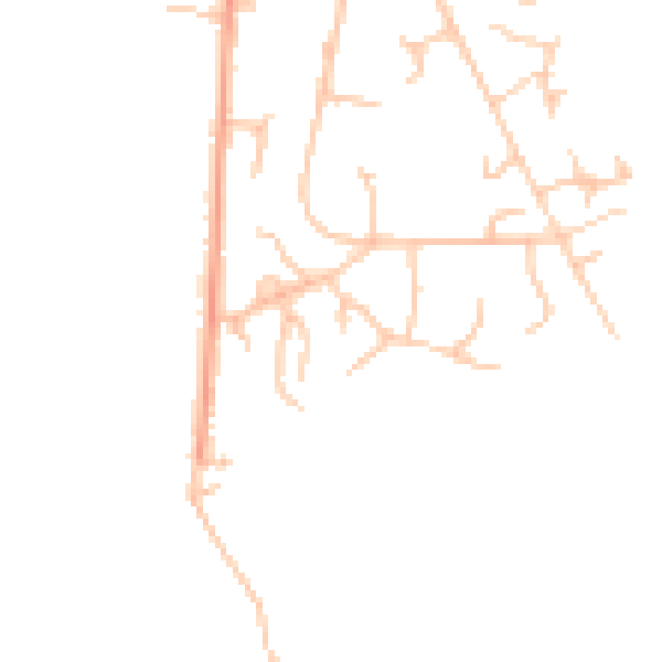 Daytime road noise heatmap for SO31 9HQ