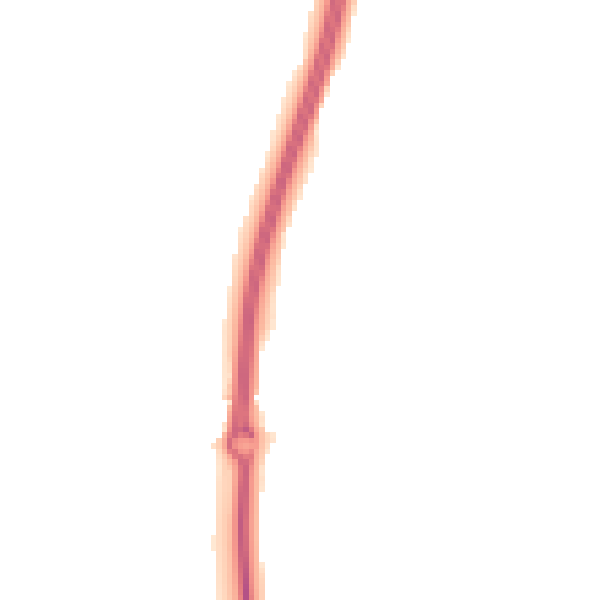 Night-time road noise heatmap for SO40 2BF