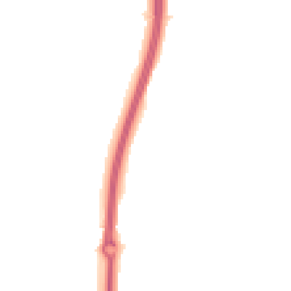 Night-time road noise heatmap for SO40 2BL