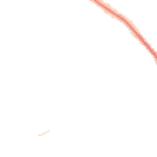 Night-time road noise heatmap for SO40 2FF