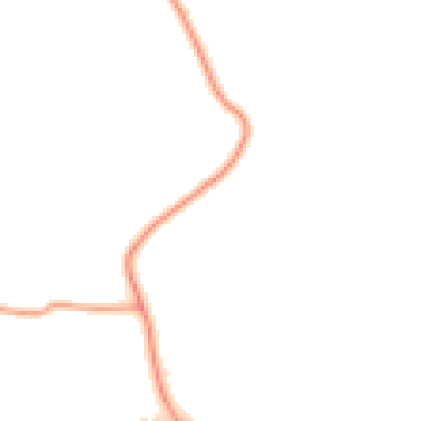 Daytime road noise heatmap for SO40 2HA