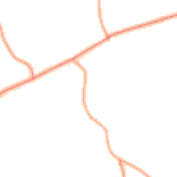 Daytime road noise heatmap for SO40 2HG