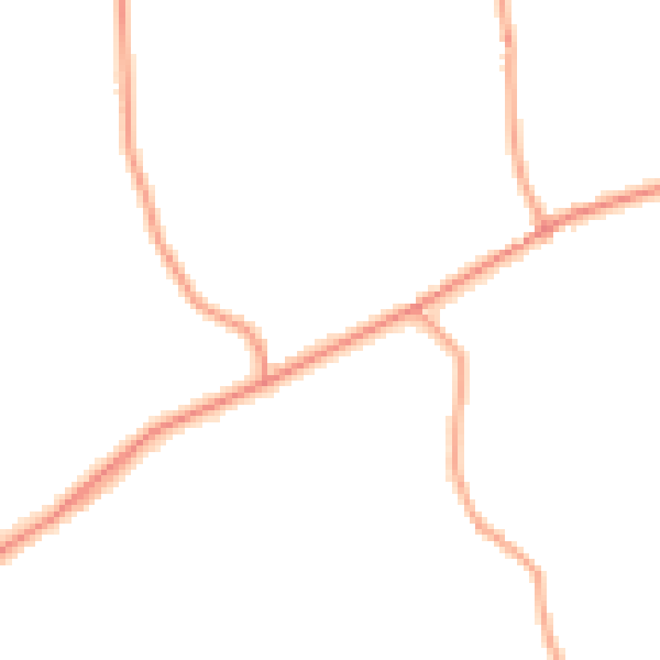 Daytime road noise heatmap for SO40 2HJ