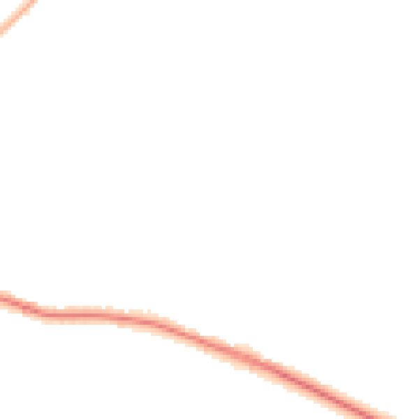 Night-time road noise heatmap for SO40 2HQ