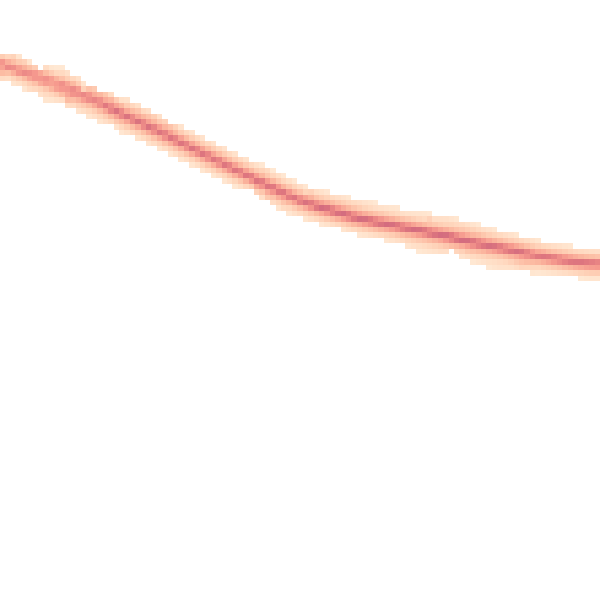 Night-time road noise heatmap for SO40 2LF