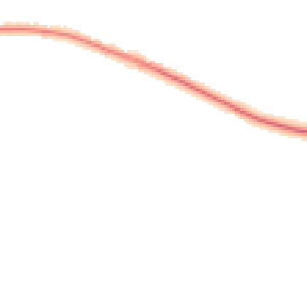 Night-time road noise heatmap for SO40 2LU