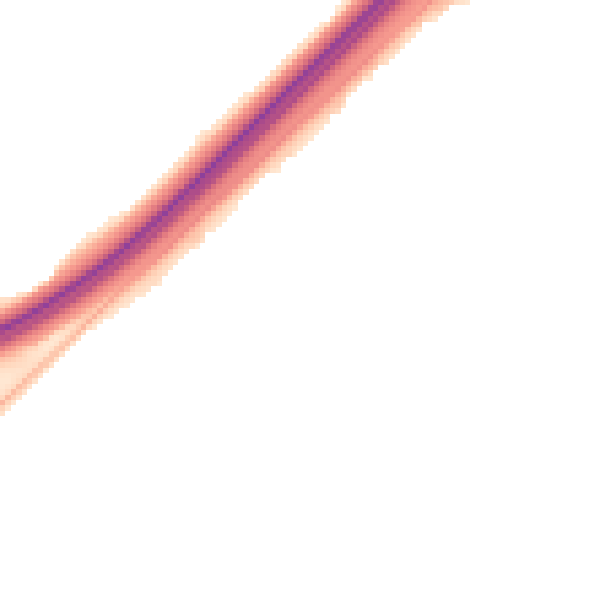 Night-time road noise heatmap for SO40 2PD