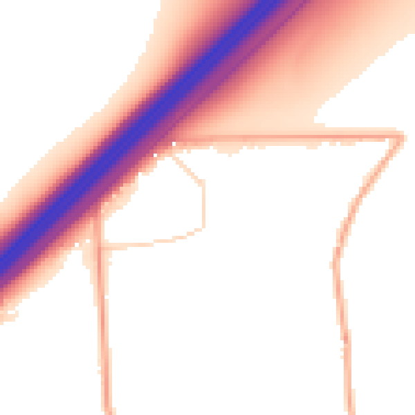 Daytime road noise heatmap for SO40 2PE