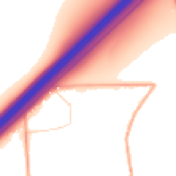 Daytime road noise heatmap for SO40 2PJ