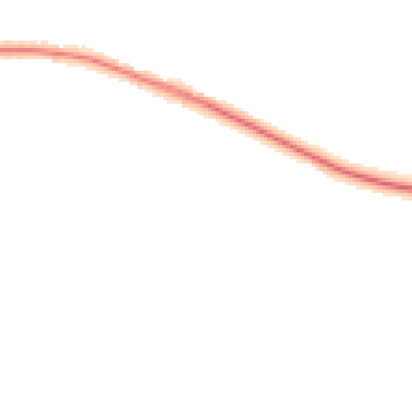 Night-time road noise heatmap for SO40 2PN