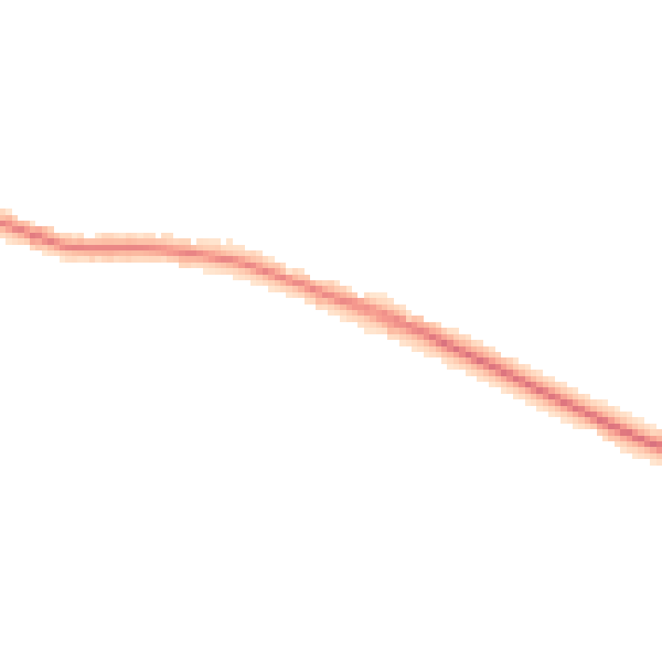 Night-time road noise heatmap for SO40 2SA