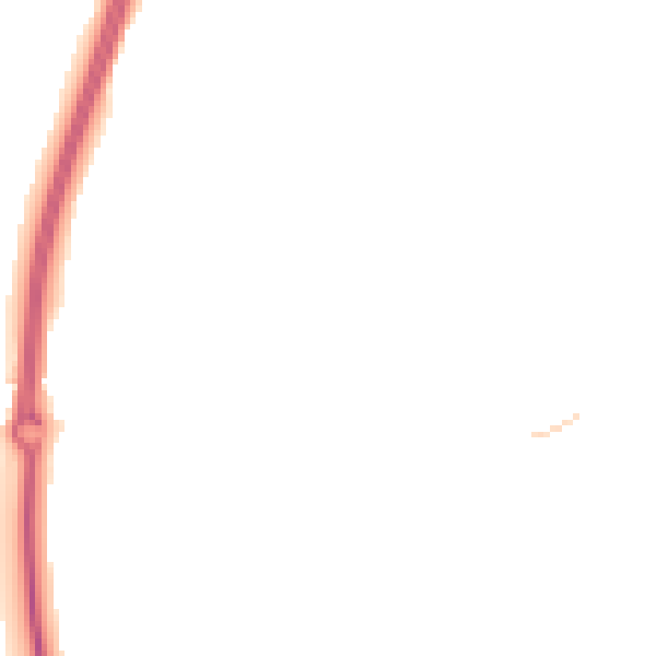 Night-time road noise heatmap for SO40 2SJ