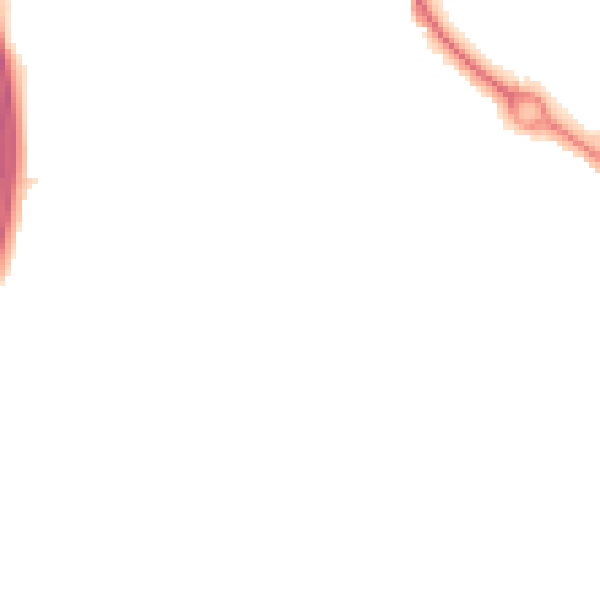 Night-time road noise heatmap for SO40 2ST