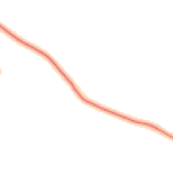 Daytime road noise heatmap for SO40 4UD