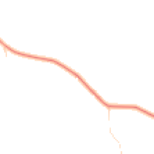 Daytime road noise heatmap for SO40 4UH