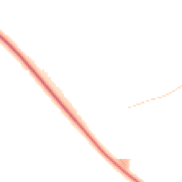 Night-time road noise heatmap for SO40 4WP