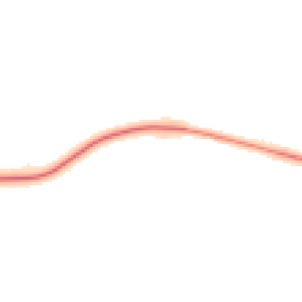 Night-time road noise heatmap for SO40 7EX