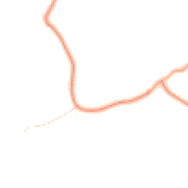 Daytime road noise heatmap for SO40 7GN