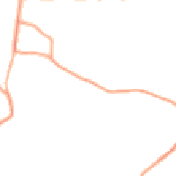 Daytime road noise heatmap for SO40 7GW