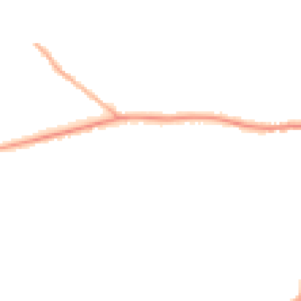 Night-time road noise heatmap for SO40 8WD