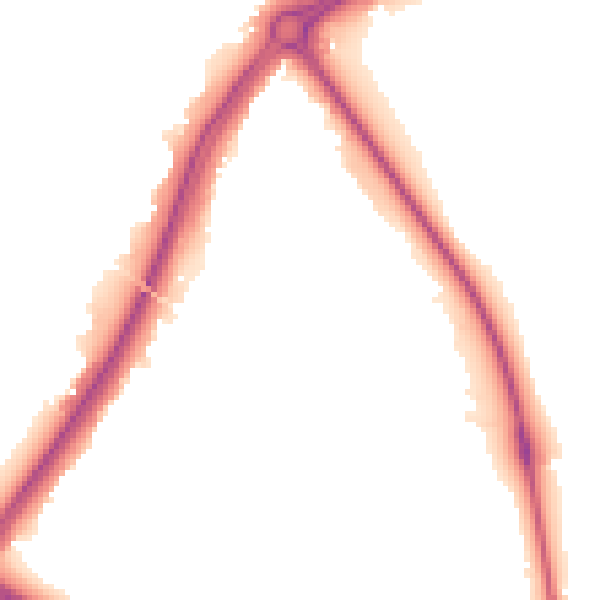 Night-time road noise heatmap for SO40 9EY