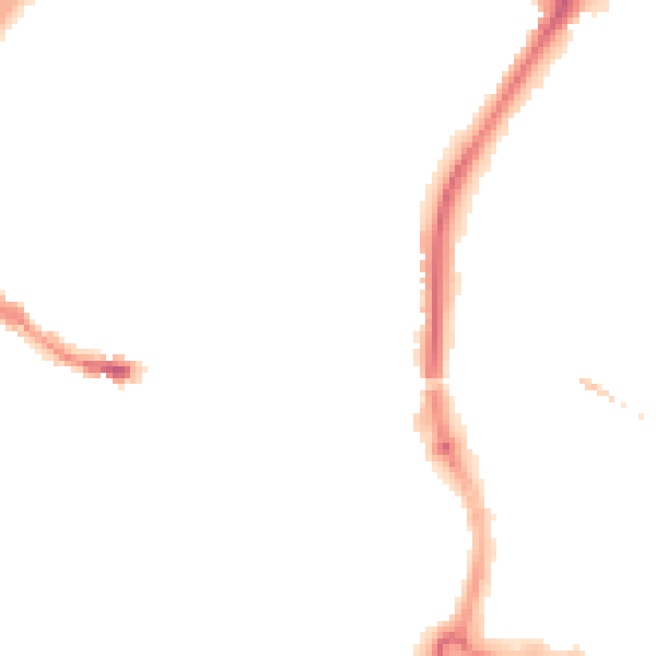 Night-time road noise heatmap for SP1 1AG