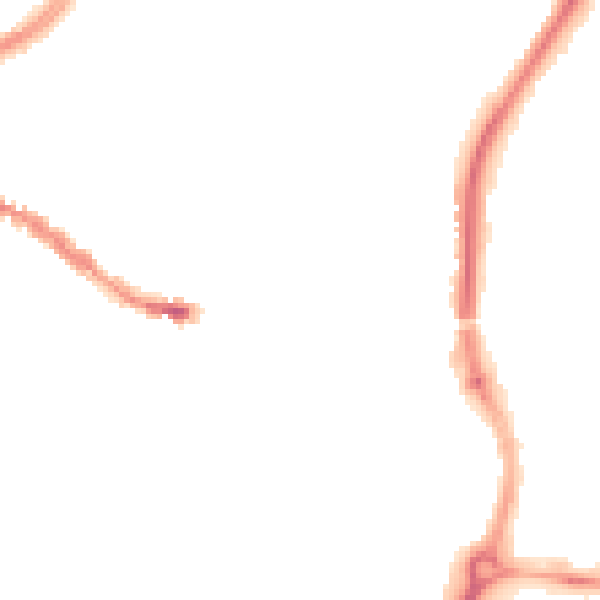 Night-time road noise heatmap for SP1 1AH