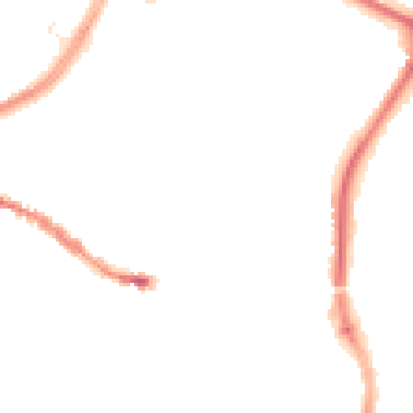 Night-time road noise heatmap for SP1 1BG