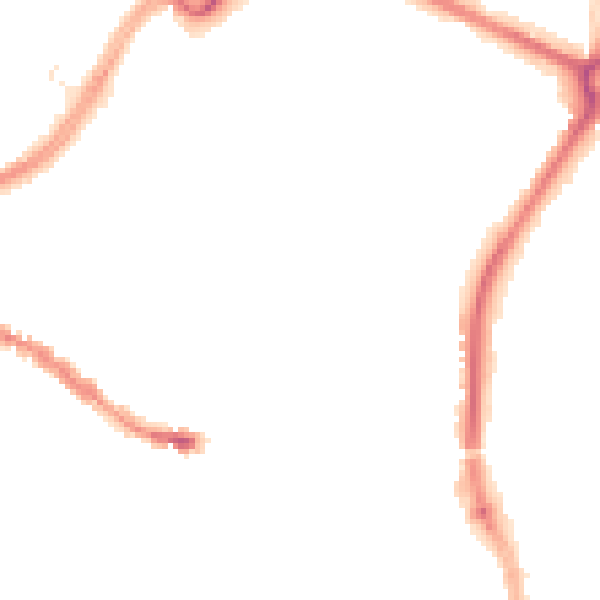 Night-time road noise heatmap for SP1 1DP
