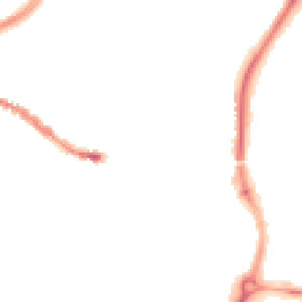 Night-time road noise heatmap for SP1 1EX