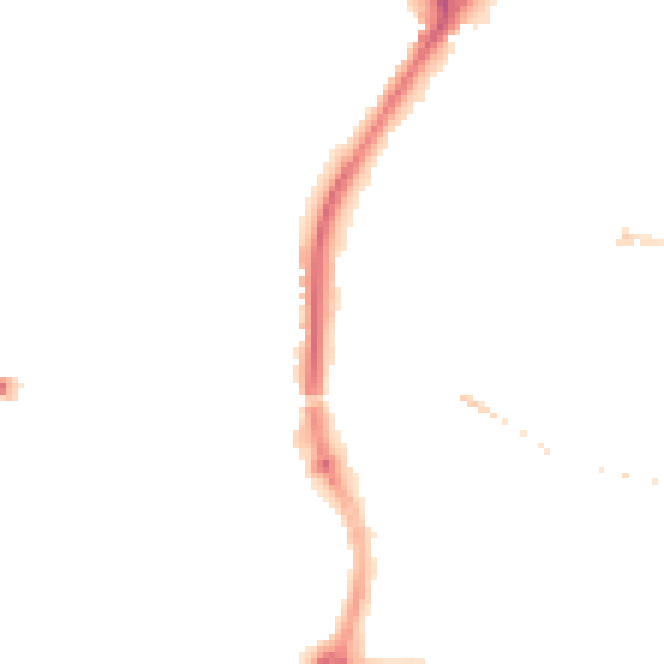 Night-time road noise heatmap for SP1 1HZ