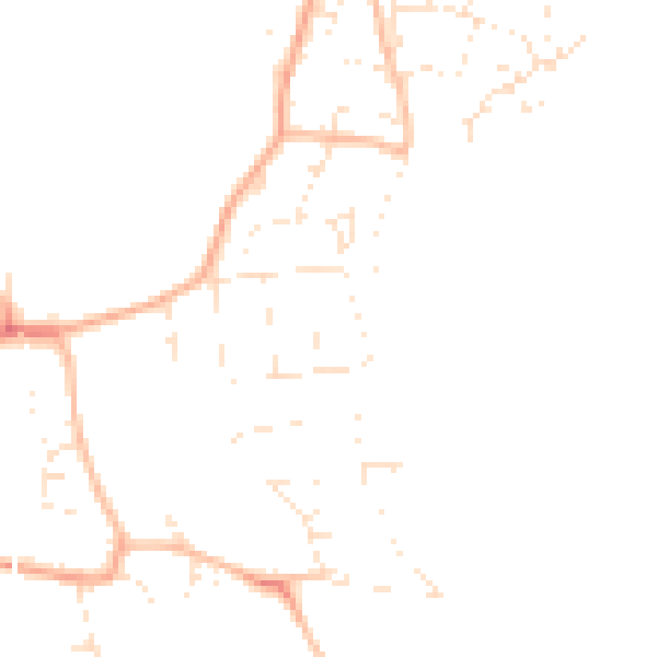 Daytime road noise heatmap for SP1 1PG