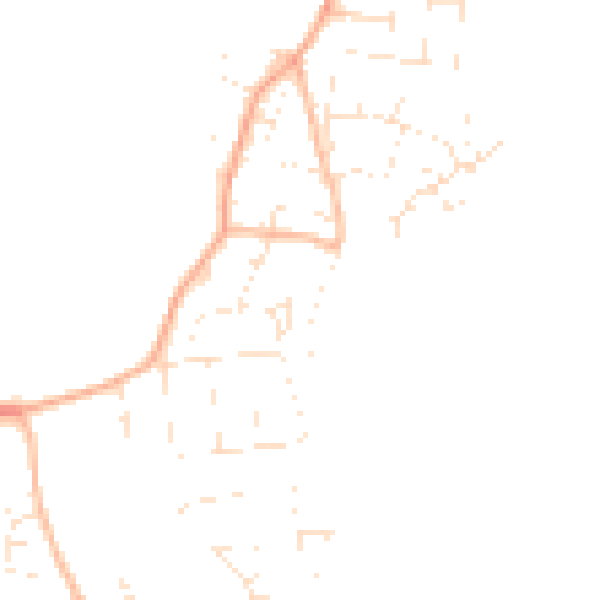Daytime road noise heatmap for SP1 1PN