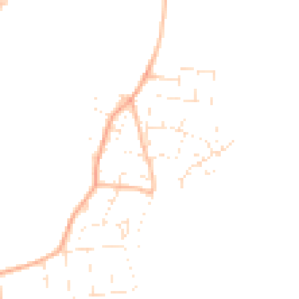 Daytime road noise heatmap for SP1 1RG