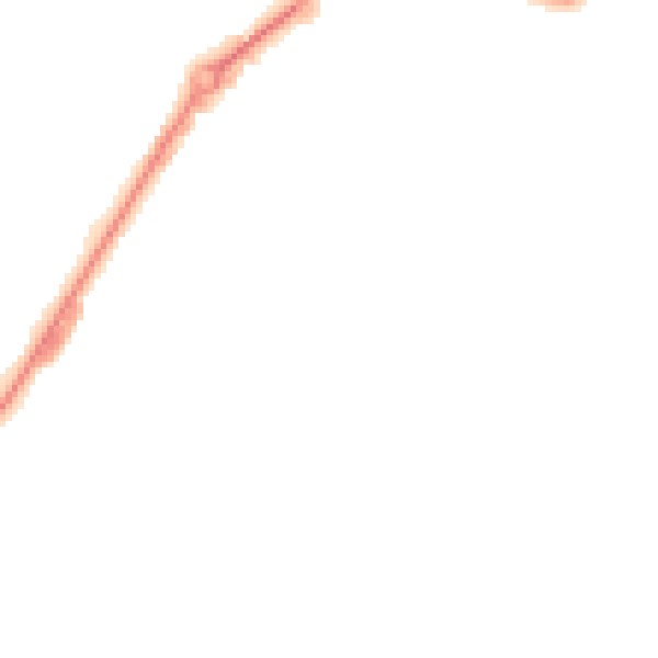 Night-time road noise heatmap for SP1 1RU