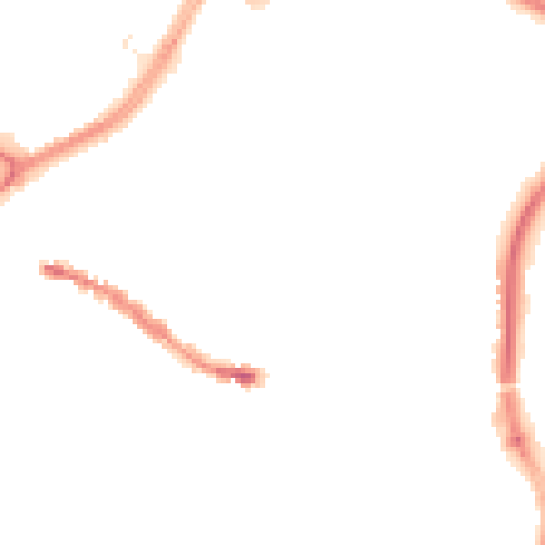 Night-time road noise heatmap for SP1 1TT